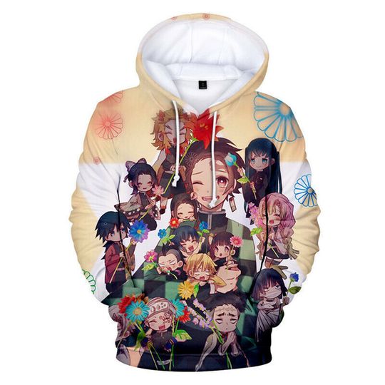 Discover demon: Kimetsu no Yaiba Anime 3D Hoodie