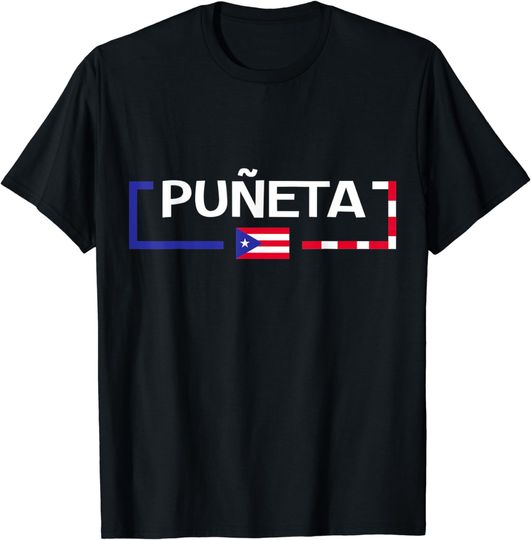 Discover Puerto Rico T-Shirt Patriotic Vintage Puerto Rico Puneta Flag