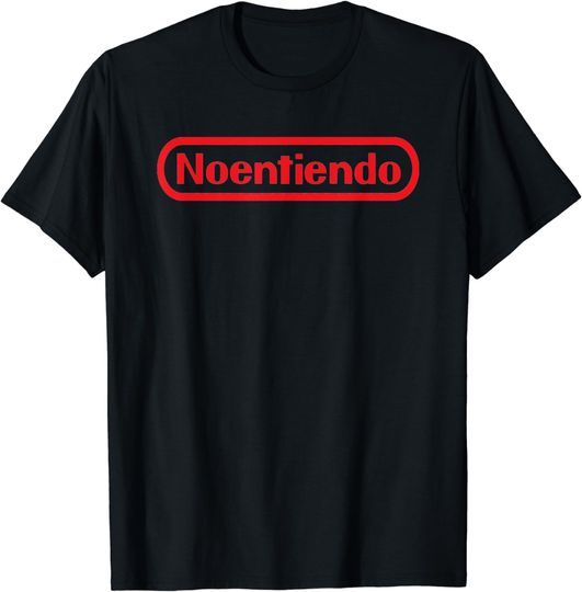 Discover No Entiendo Shirt, Funny Gamer's Shirt For Spanish Speakers