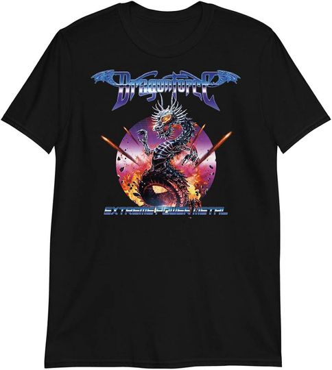 Discover Dragonforce Extreme Power Metal Dragon T-Shirt