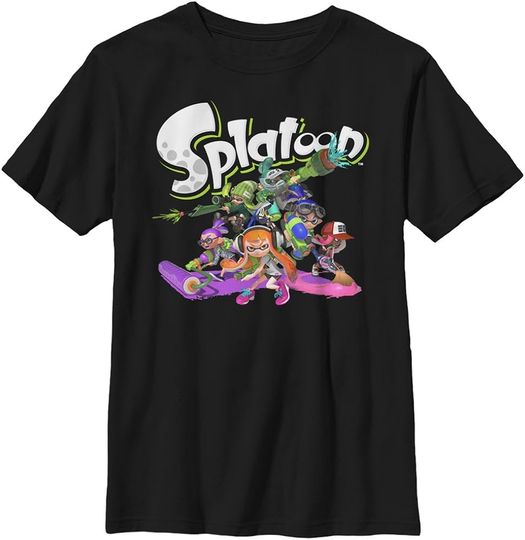 Discover Splat Toons Graphic T-Shirt