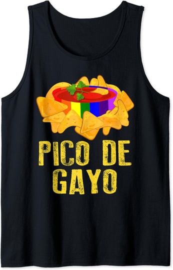 Discover Pico De Gayo LGBT Gay Pride Salsa Tank Top