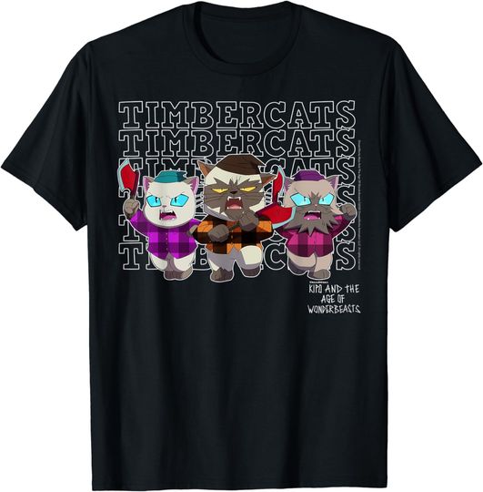 Discover Kipo And The Age Of Wonderbeasts Timbercats Group T-Shirt