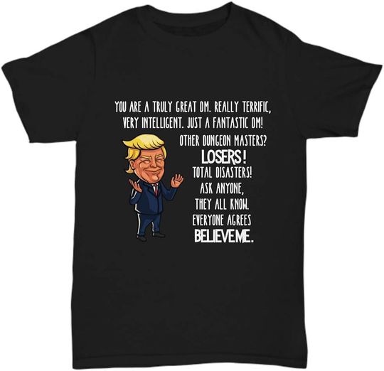 Discover Dungeons and Dragons Trump T-Shirt