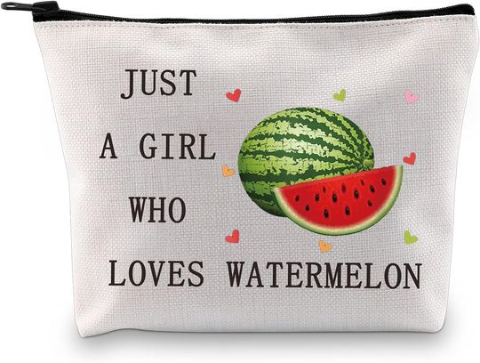 Discover Funny Watermelon Cosmetic Bag Fruit Lover Make Up Bag