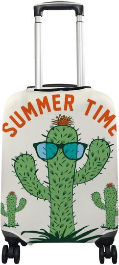 Discover Luggage Suitcase Cover Suitcases Cactus Summer Time Luggage