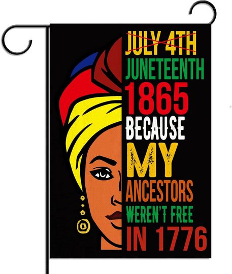 Discover Jiudungs Juneteenth Garden Flag 12.5x18'' June 19th 1865 Juneteenth Yard Sign