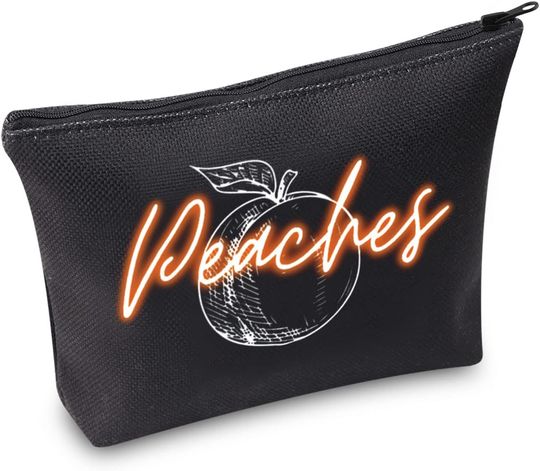 Discover Justin Peaches Makeup Bag