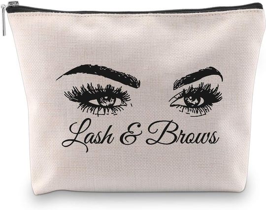Discover Lash & Brows Makeup Bag