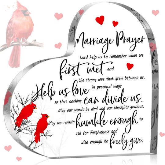 Discover Wedding Gift for Couple Marriage Prayer Decor Christian Wedding Gifts