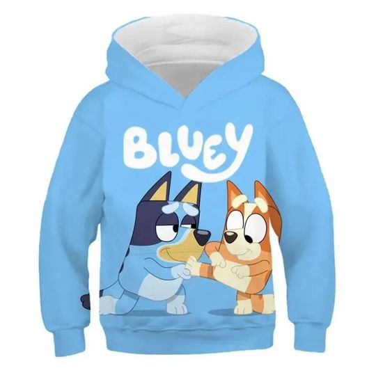 Discover BlueyDad Family Hoodie, 3D Hoodie