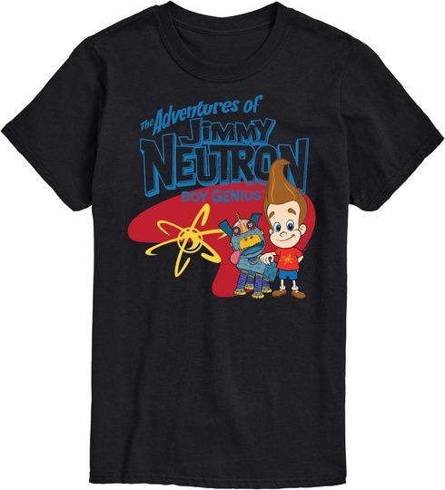 Discover Jimmy Neutron Adventures of Jimmy Neutron Men's Short Sleeve Graphic T-Shirt