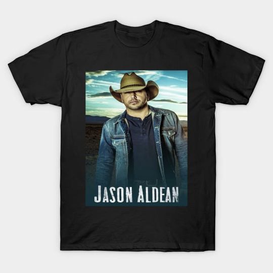 Discover Jason Aldean \ 1977 - Jason Aldean - T-Shirt