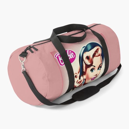 Discover 80's Barbie Graphic Duffel Bag
