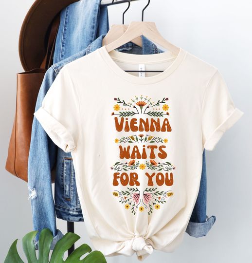 Discover Billy Joel shirt, Vienna Waits for You t-shirt, Billy Joel concert merch