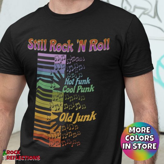 Discover Rock Music T-Shirt Rocker Classic Rock And Roll Lover