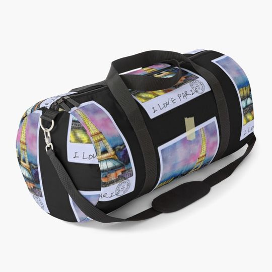 Discover I LOVE PARIS Duffel Bag