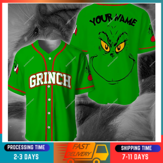Discover Personalized Christmas funny character Baseball Shirt Fans Movie Gift
