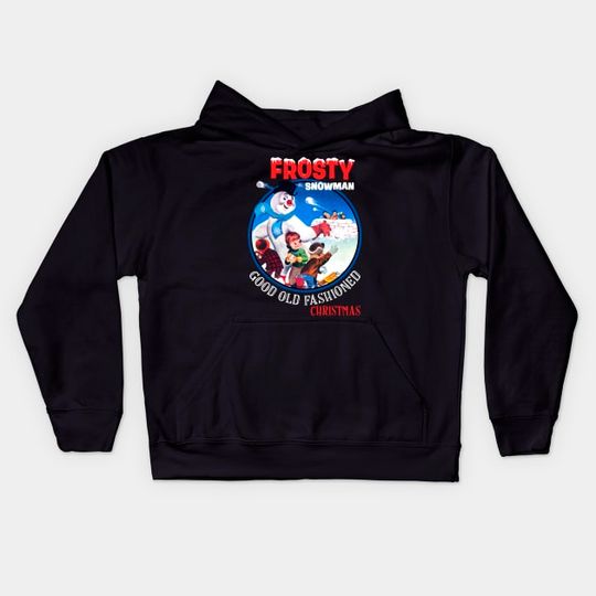 Discover Christmas Frosty The Snowman - Kids Hoodie