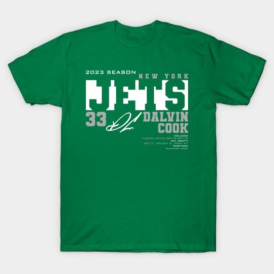 Discover Cook - Jets - 2023 - Dalvin Cook - T-Shirt