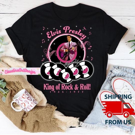 Discover Elvis Presley Christmas Gift T-Shirt