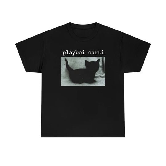 Discover Playboi Carti - Black Cat Pullover T-Shirts - WLR Merch