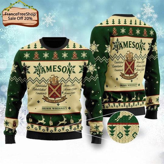 Discover Jameson Men's Ugly Sweater Gift