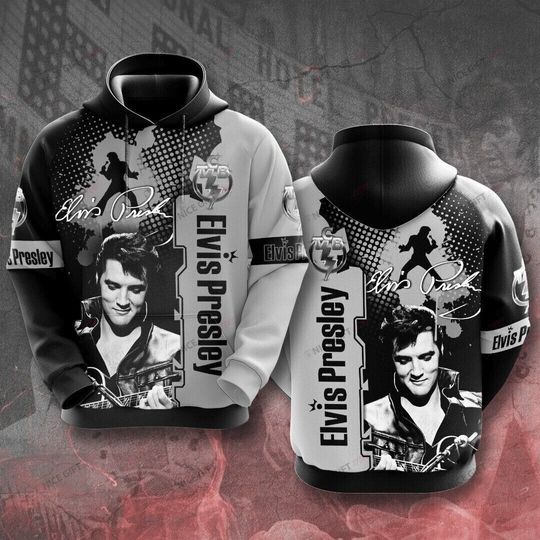 Discover Elvis Presley 3D Hoodie, Elvis Presley Christmas 3D Hoodie