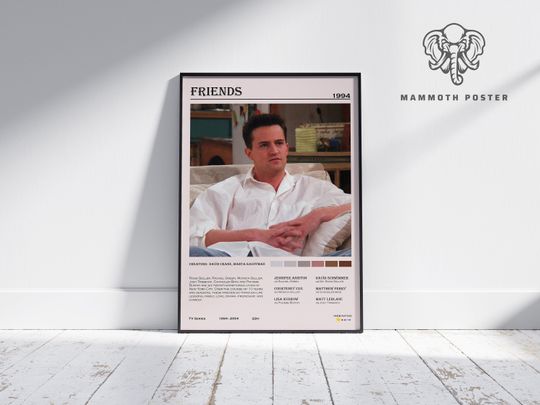 Discover Friends | Chandler Bing | TV Series Poster