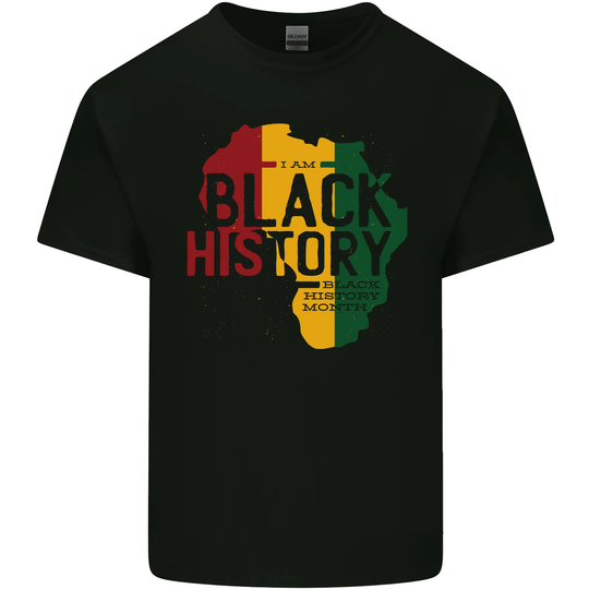 Discover African Black History Month Lives Matter Juneteenth Mens Cotton T-Shirt Tee Top