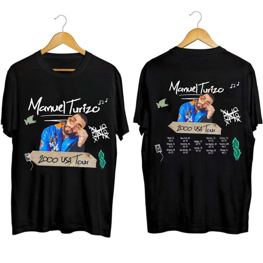 Discover Manuel Turizo US Tour 2023 T-shirt