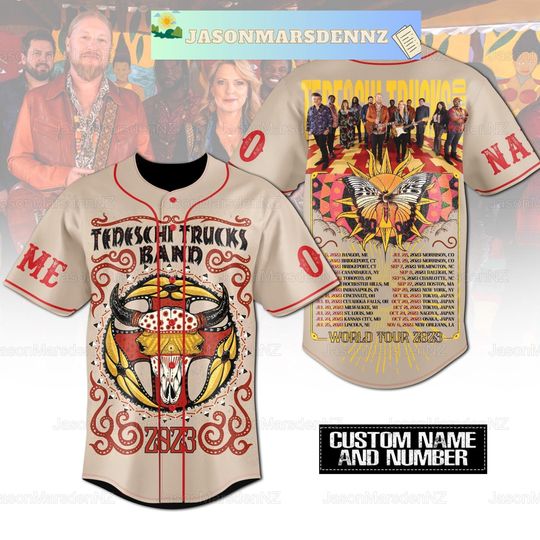 Discover Christmas Personalized Tedeschi Trucks Baseball Jersey