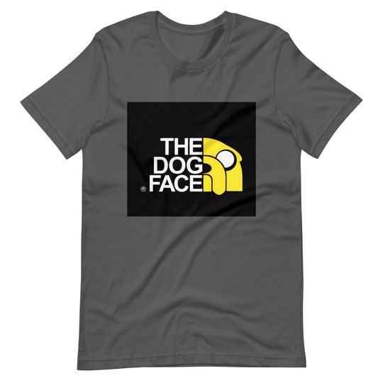 Discover Adventure Time Jake the Dog 'The Dog Face' T-Shirt