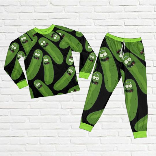 Discover Rick And Rickandmorty Pajamas Set, Cartoon Character Pajamas Set