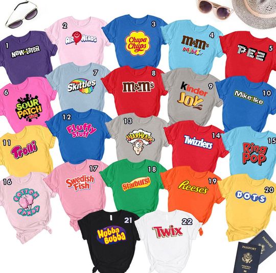 Discover Family Halloween Costume Shirts Chocolate Group Halloween