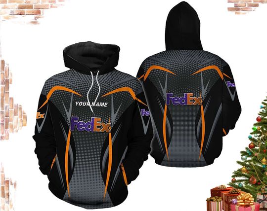 Discover Fedex Express Purple Armor 3D Hoodie