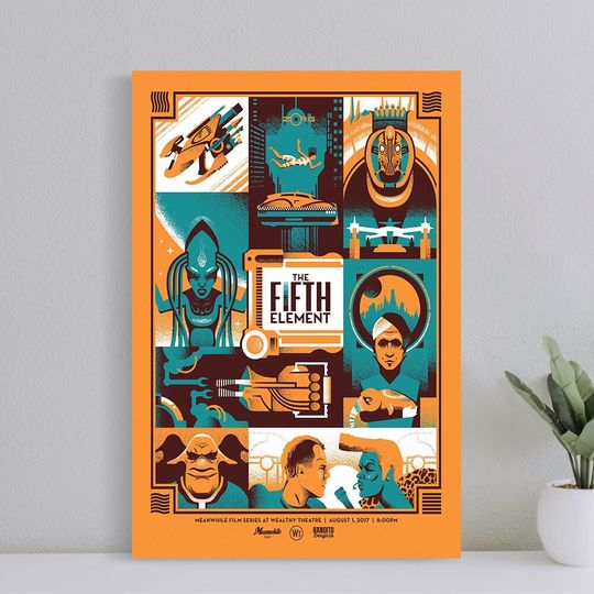 Discover The Fifth Element Movie Premium Matte Vertical Poster