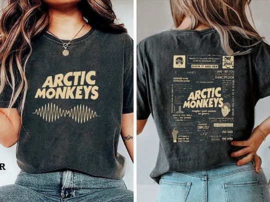 Discover Arctic Monkeys 2023 North American Tour TShirt