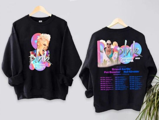 Discover P!nk Summer Carnival 2023, Pink Singer Tour, Trustfall Album Sweatshirt