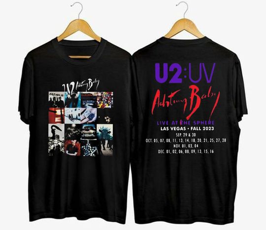 Discover Las Vegas U2 Ultraviolet Sphere 2023  Shirt