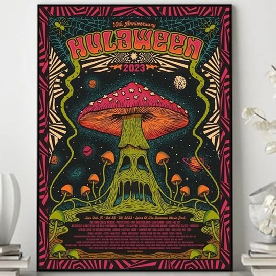 Discover Suwannee Hulaween Spirit Of The Suwannee Music Park October 26-29, 2023 Poster