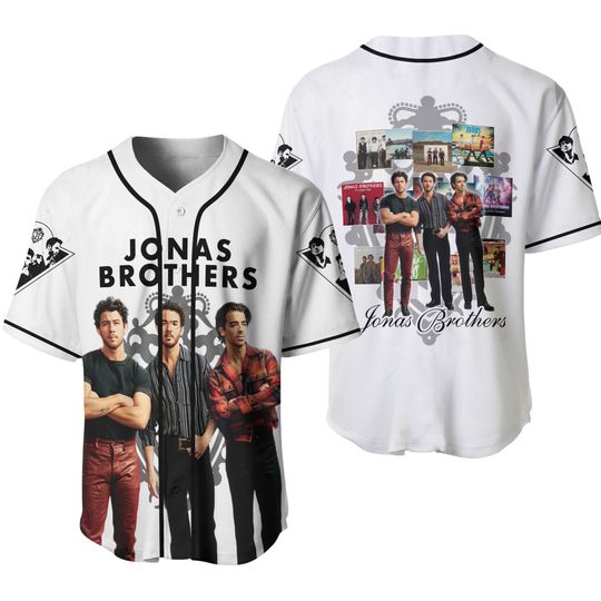 Discover Jonas Brothers Baseball Jersey