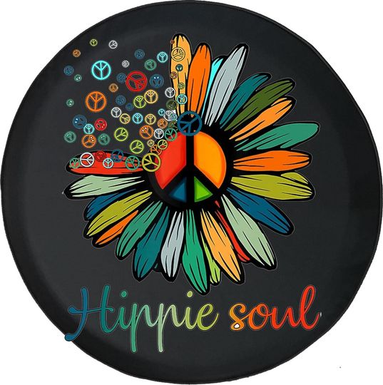 Discover Camper Spare Tire Cover - Tire Accessories for Campers