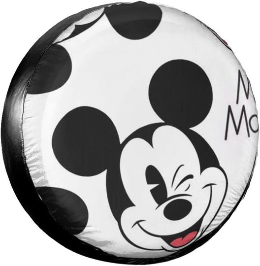 Discover Mic.Key Mouse Smile Spare Tire Cover