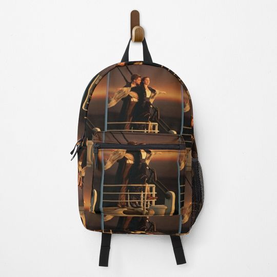 Discover Titanic poster Backpack