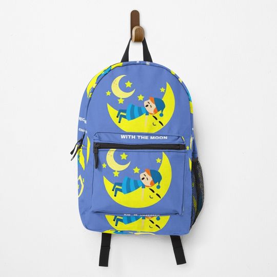 Discover Kid Is Obsessed With The Moon Backpack