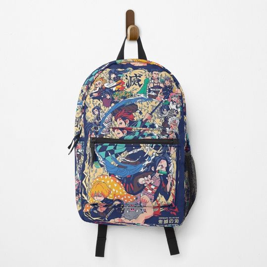 Discover Vintage Anime Demon Slayer Backpack
