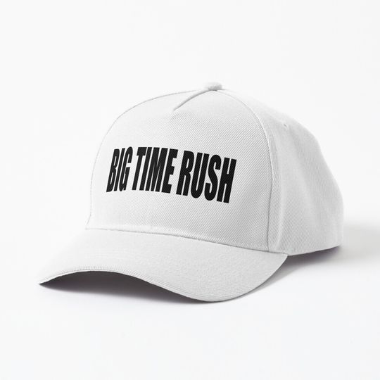 Discover Big Time Rush Merch Bigtimerush Black Logo Cap