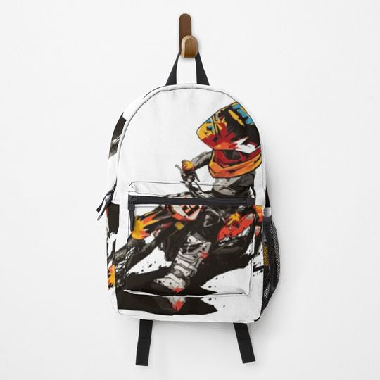 Discover Motocross Rider Backpack