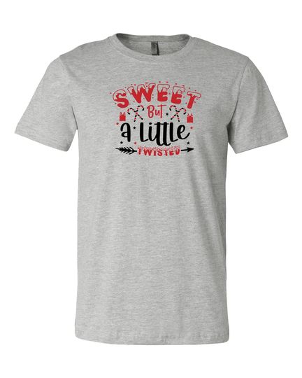 Discover Sweet But a Little Twisted Shirt, Candy Christmas T-shirt